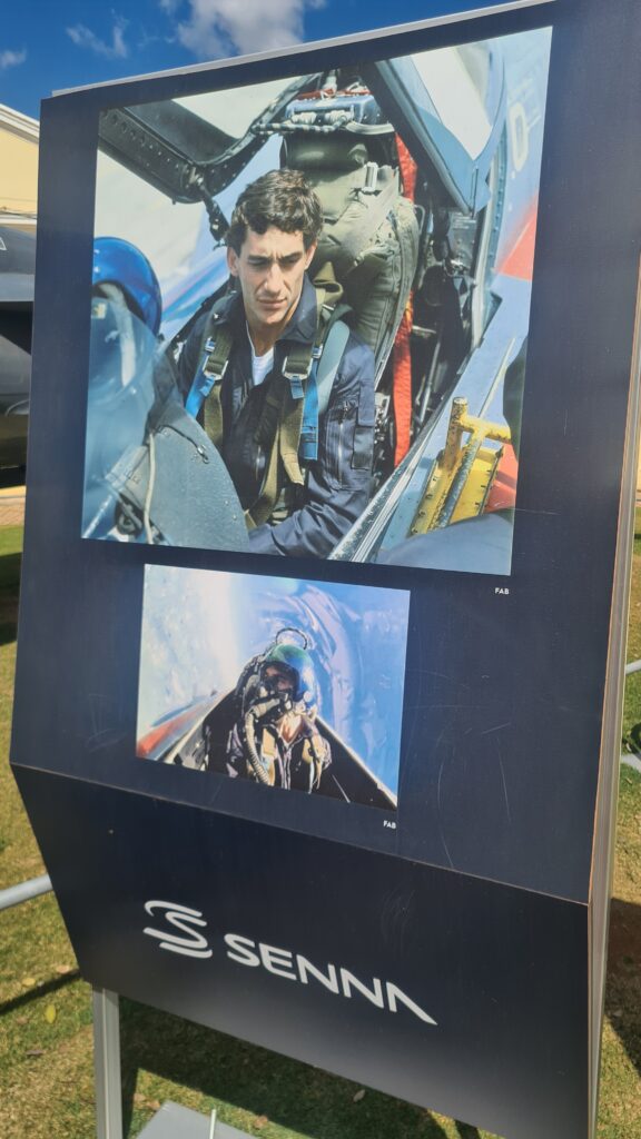 Ayrton Senna quebrou a barreira do som num MIrage da Força Aérea Brasileira