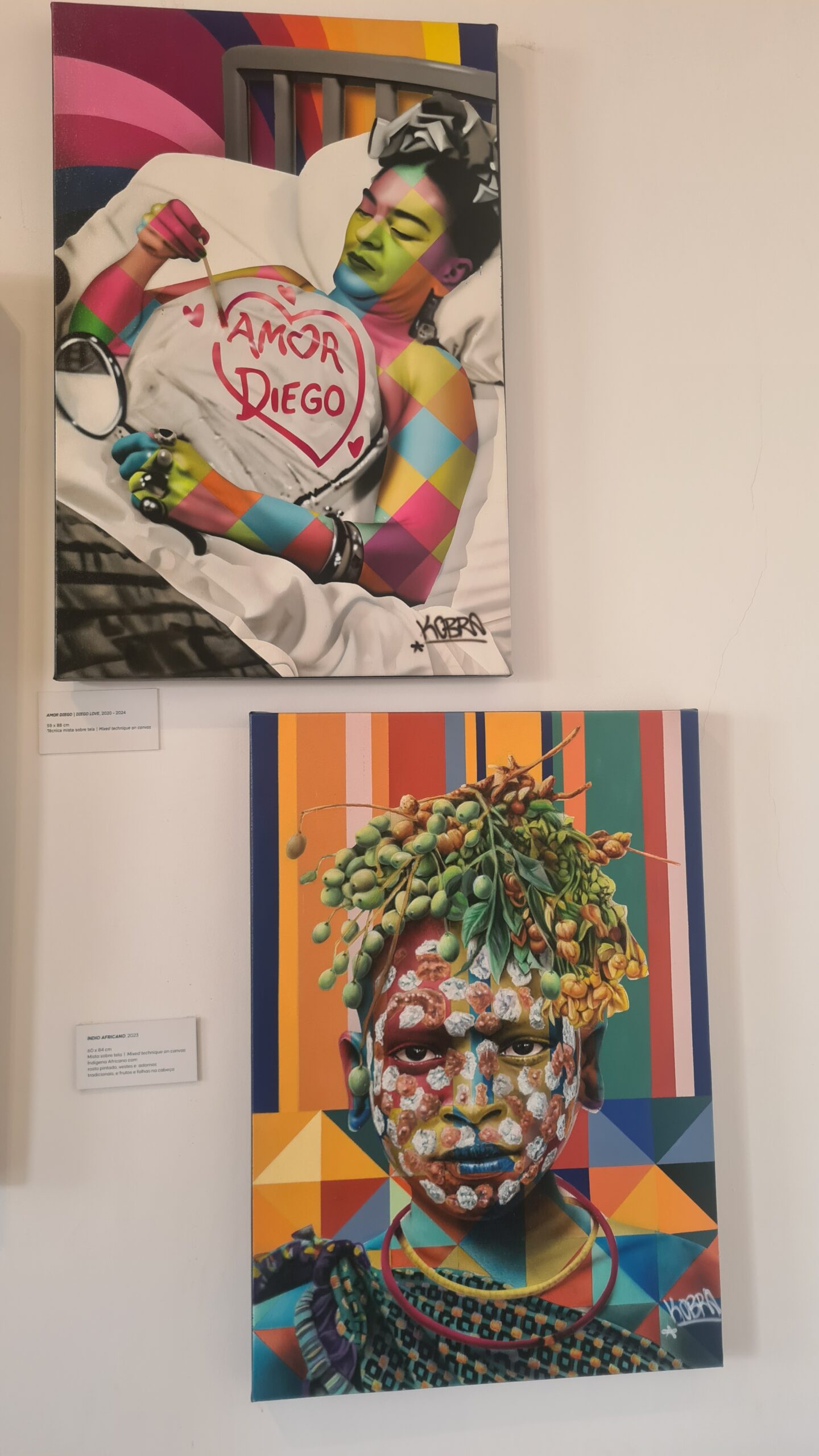 Atelier Kobra - Obras: Amor Diego / Indio Africano