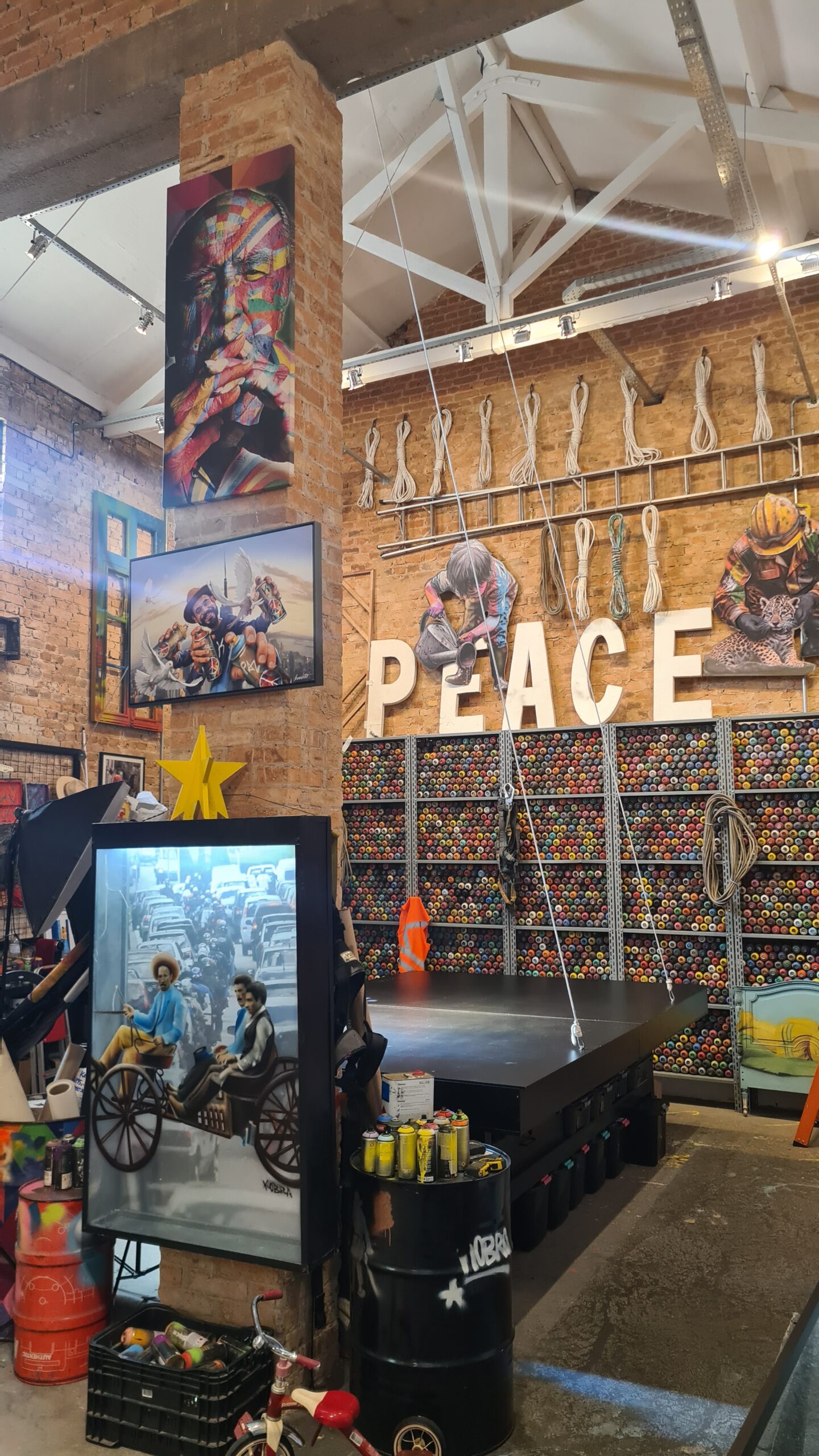 Atelier Kobra em Itu, SP
