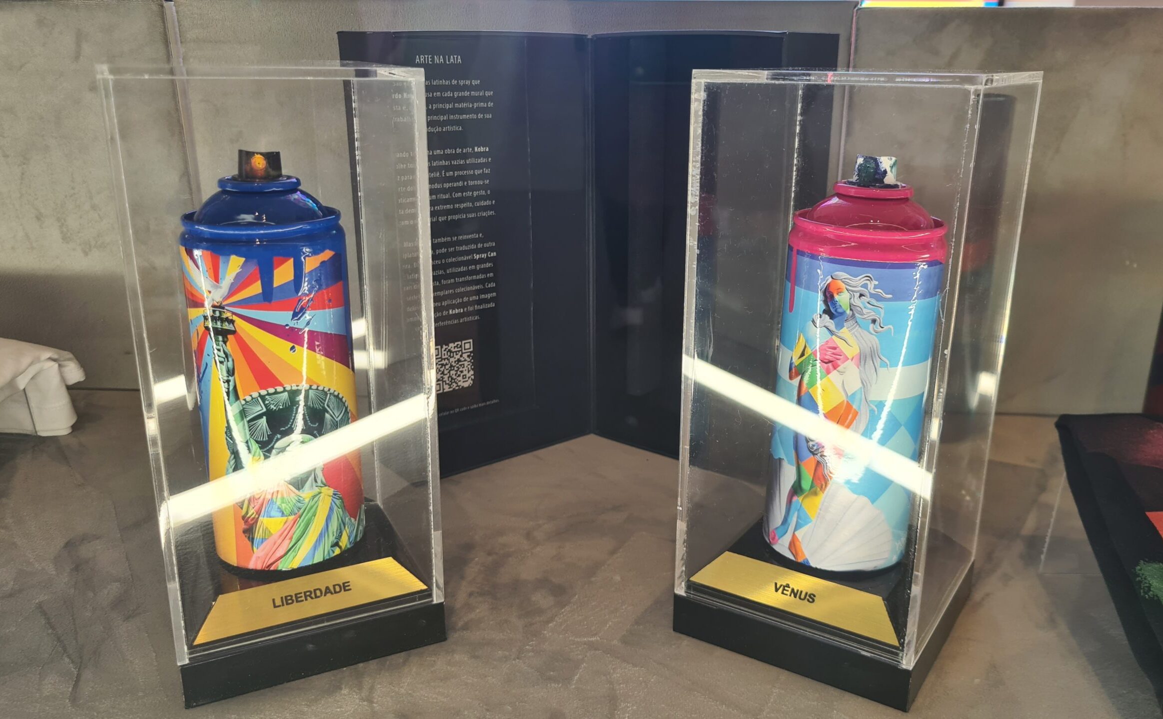 Latinhas de spray
