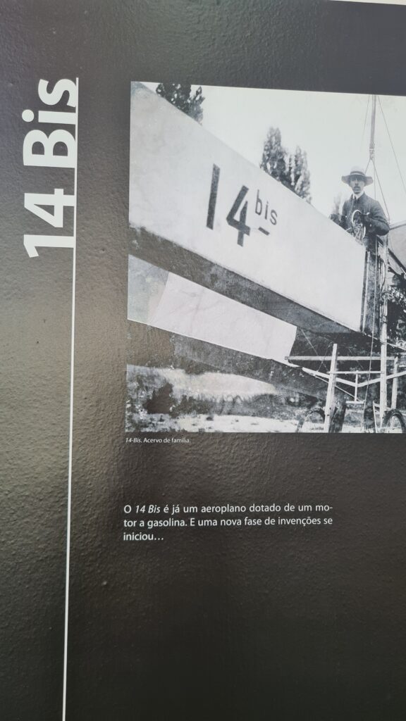14 Bis ganhou o nome por ser uma nova versão do balão dirigível de número 14, de Santos Dumont