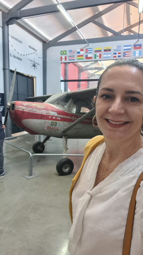 Avião pilotado por Ada Rogato (Museu Asas de um Sonho)