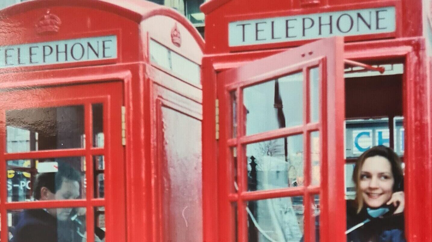 Cabine telefônica londrina